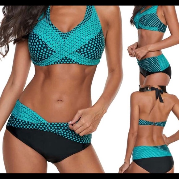 21Fabulous Other - Beautiful Green and Wine  Bikini Swimsuit